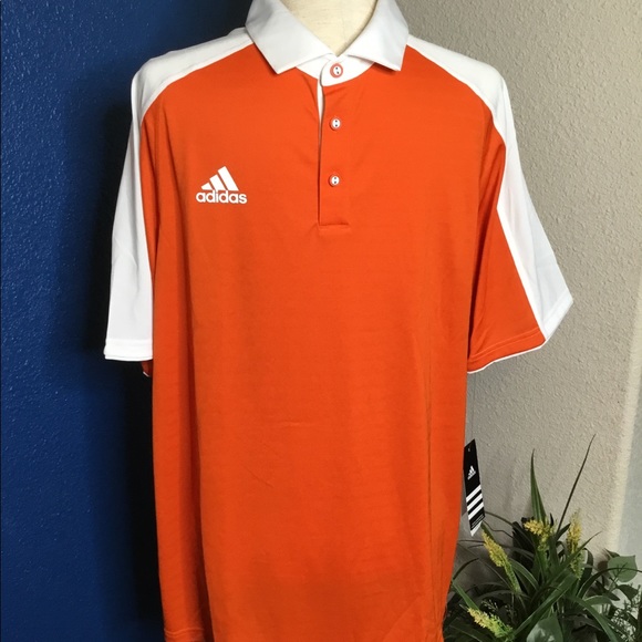 adidas Other - Adidas Man Polo Shirt MV COACHES POLOOrange Size L adidas Other - Adidas Man Polo Shirt MV COACHES POLOOrange Size L
